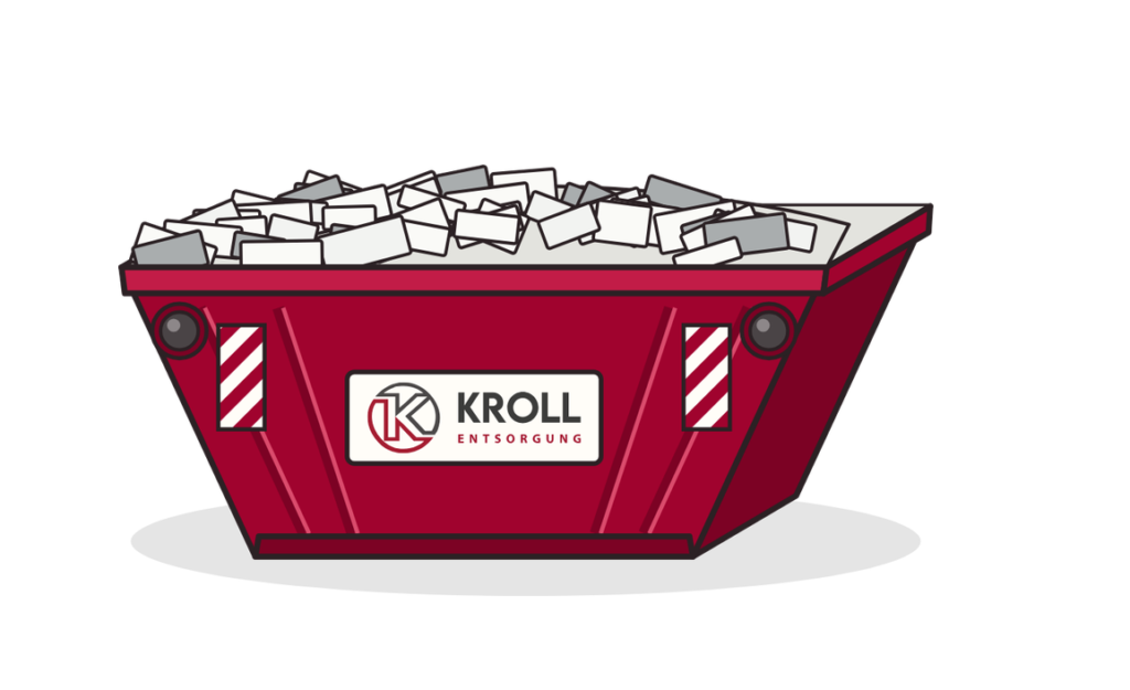 10 m³ Absetzcontainer für Styropor