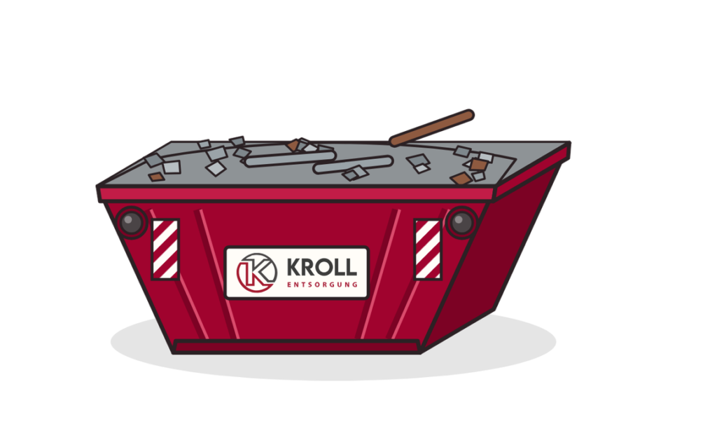 7 m³ Absetzcontainer für Metallschrott